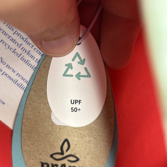 prAna Bikini Bottom Size XL Summer Wave Baja Stripes Women's Swimsuit Multi NWT - Picture 6 of 7